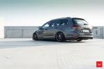 Volkswagen Golf R Estate on Vossen Wheels (VFS-10) 2017 года